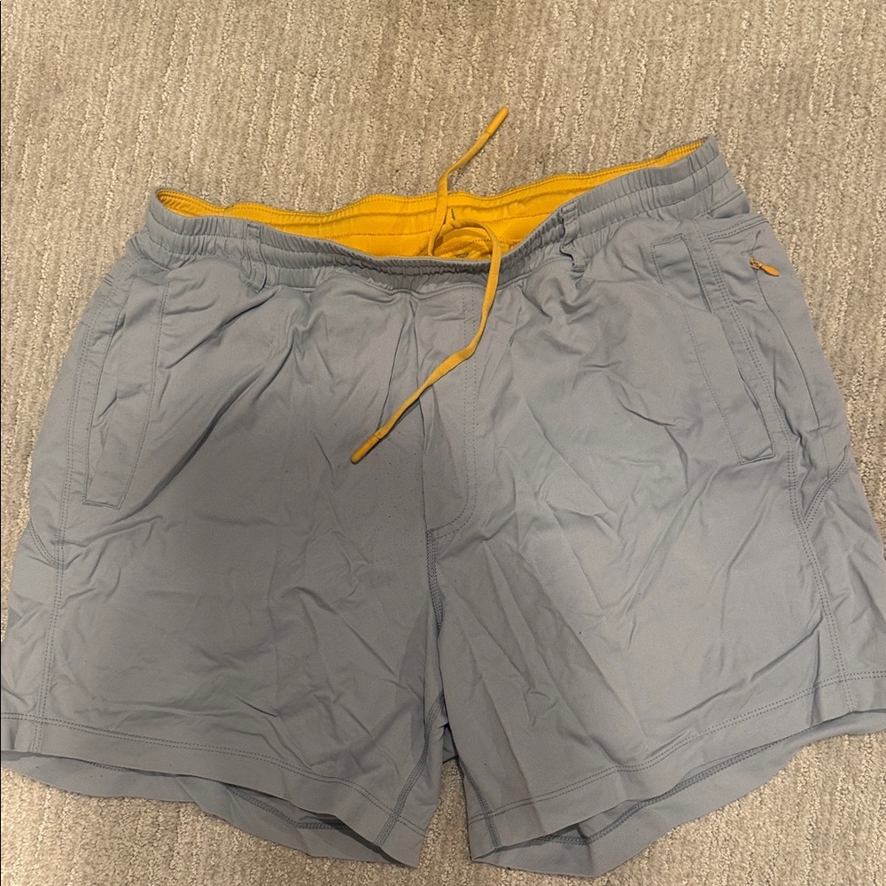 Birddogs Bright Yellow/Gray Shorts